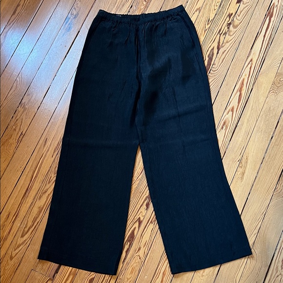 J. Crew Stratus pant in textured satin - Picture 5 of 13